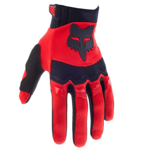 2024 Fox Dirtpaw Motocross Gloves (Flo Red)