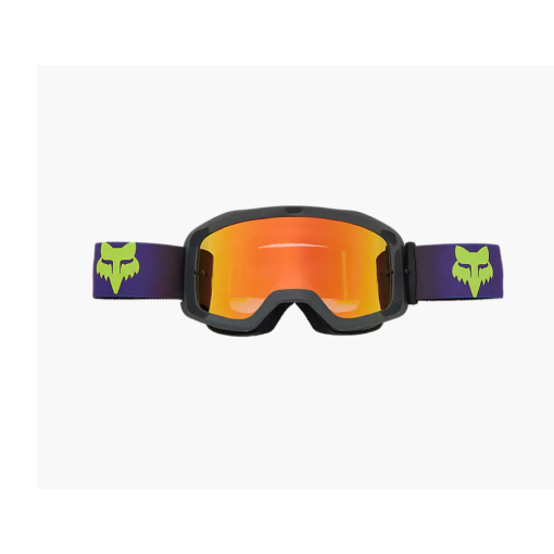 2024 Fox Youth Main Flora Motocross Goggles (Dark Indigo)