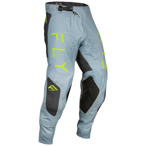 Fly 2024 Evolution DST Motocross Pants (Ice Grey/Charcoal/Neon Green)