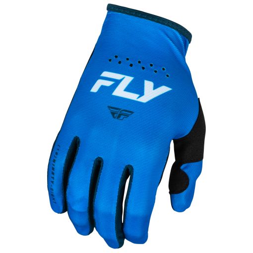 Fly 2024 Lite Motocross Gloves (Blue/White)
