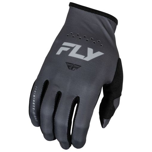 Fly 2024 Lite Motocross Gloves (Charcoal/Black)