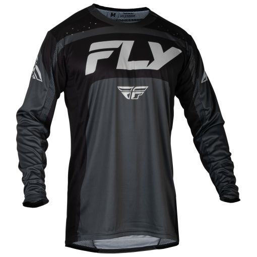 Fly 2024 Lite Motocross Jersey (Charcoal/Black)
