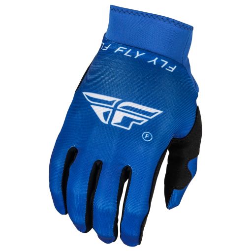 Fly 2024 Pro Lite Motocross Gloves (Blue/White)