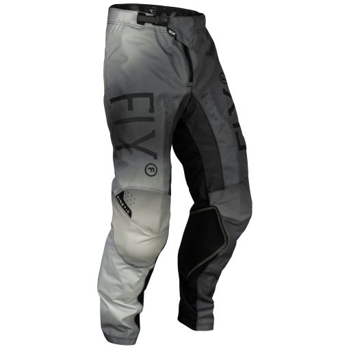 Fly 2024 Youth Kinetic Prodigy Motocross Pants (Black/Light Grey)