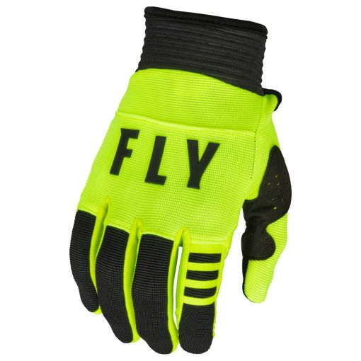 2023 Fly Racing F16 Adult Motocross Gloves (Hi-Viz/Black)