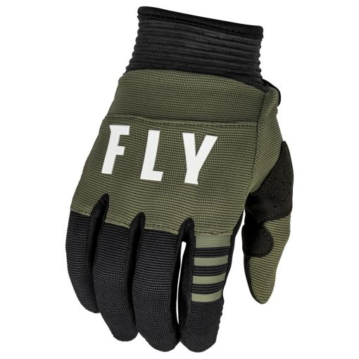 2023 Fly Racing F16 Adult Motocross Gloves (Olive Green/Black)
