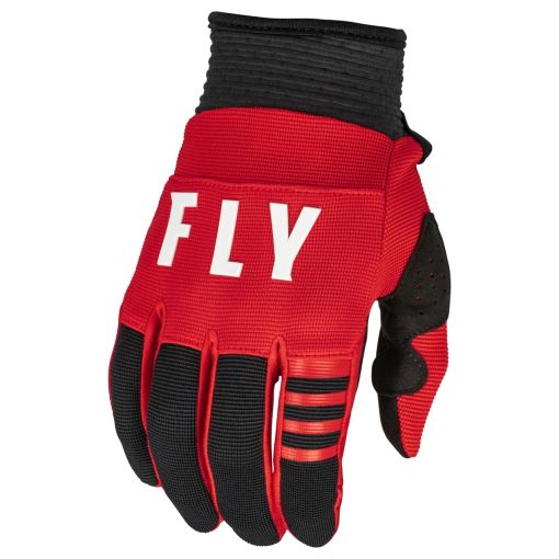 2023 Fly Racing F16 Adult Motocross Gloves (Red/Black)