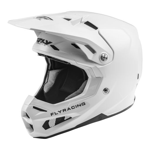 2023 Fly Racing Formula Solid Motocross Helmet (Solid White)