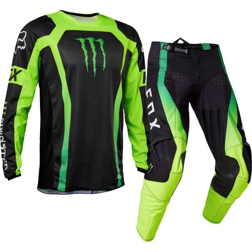 2023 Fox 180 MONSTER Motocross Gear Black Green