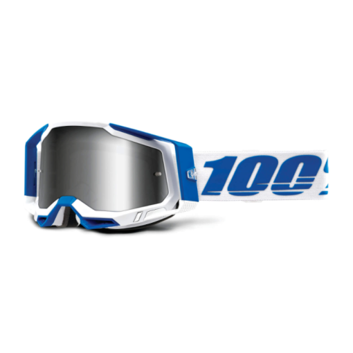 100% Racecraft Gen 2 Motocross Goggles Isola Flash Silver Lens