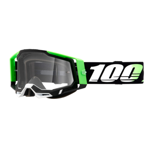 100% Racecraft Gen 2 Motocross Goggles Kalkuta Clear Lens