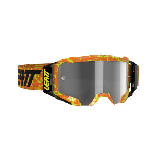 Leatt Goggle Velocity 5.5 Neon Orange 2020 - Light Grey Lens 