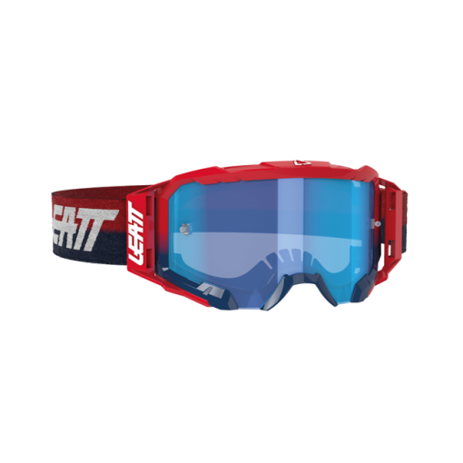 Leatt Goggle Velocity 5.5 Red - Blue Lens 
