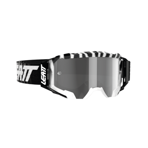 Leatt Goggle Velocity 5.5 Zebra - Light Grey Lens 
