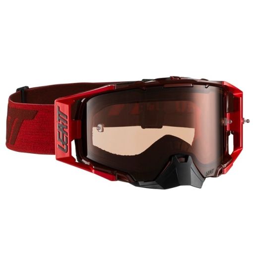 Leatt Goggle Velocity 6.5 Ruby/Red - Rose Uc Lens 