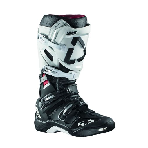 Leatt Motocross Boots 5.5 Flexlock White/Black