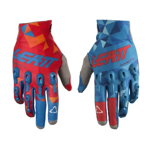 Leatt Motocross Gloves GPX 4.5 Lite Blue/Red