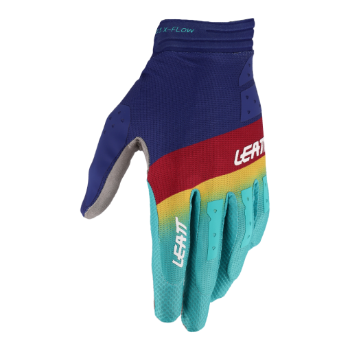Leatt Motocross Gloves Moto 2.5 X-Flow Aqua