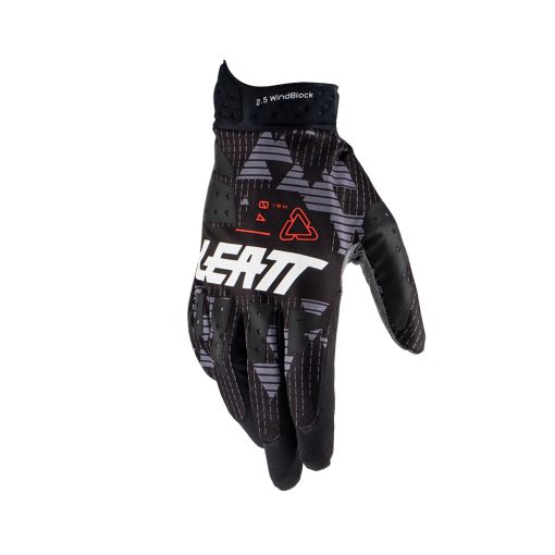 2024 Leatt Motocross Gloves Moto 2.5 Windblock Black