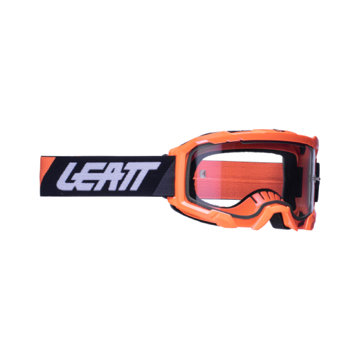 Leatt Goggle Velocity 4.5 Neon Orange - Clear Lens 