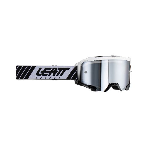 2023 Leatt Goggle Velocity 4.5 Iriz White - Silver Lens 