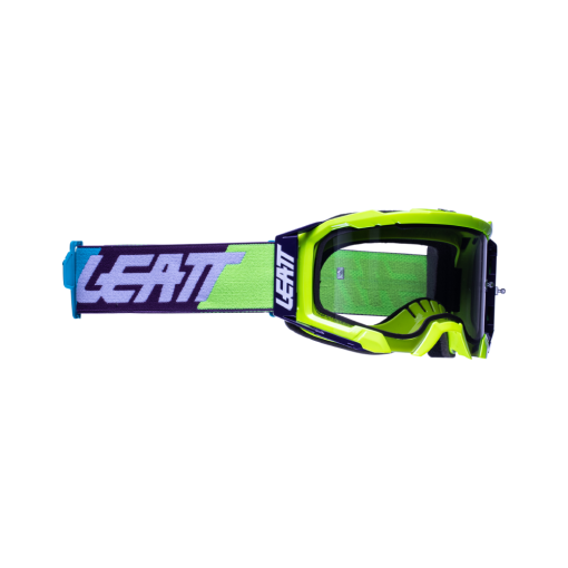 Leatt Goggle Velocity 5.5 Neon Yellow - Light Grey Lens 