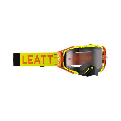 2023 Leatt Goggle Velocity 6.5 Citrus - Light Grey Lens 