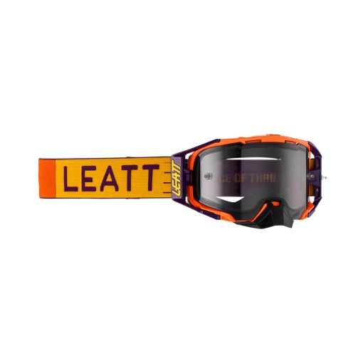 2023 Leatt Goggle Velocity 6.5 Indigo - Light Grey Lens 
