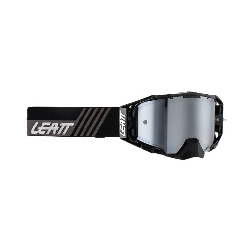 2023 Leatt Goggle Velocity 6.5 Iriz Stealth - Silver Lens 