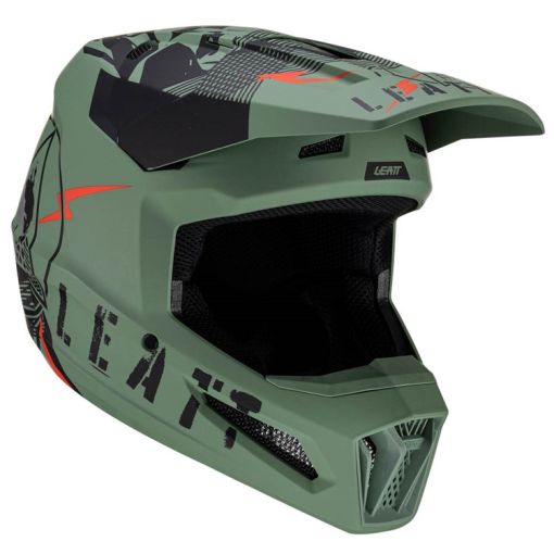 2024 Leatt 2.5 V24 Motocross Helmet Cactus