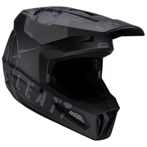 2024 Leatt 2.5 V24 Motocross Helmet Stealth 