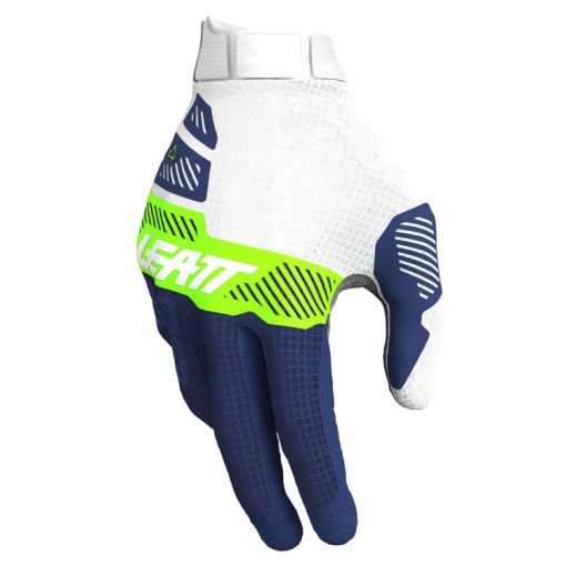 2024 Leatt Youth Motocross Gloves Moto 1.5 Mini Blue