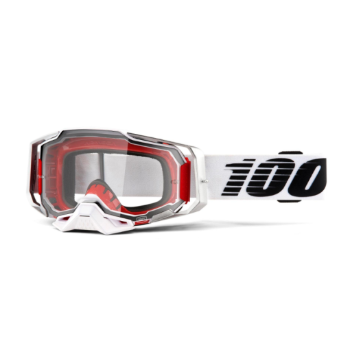 100% Armega Lightsaber Motocross Goggles with Clear Lens