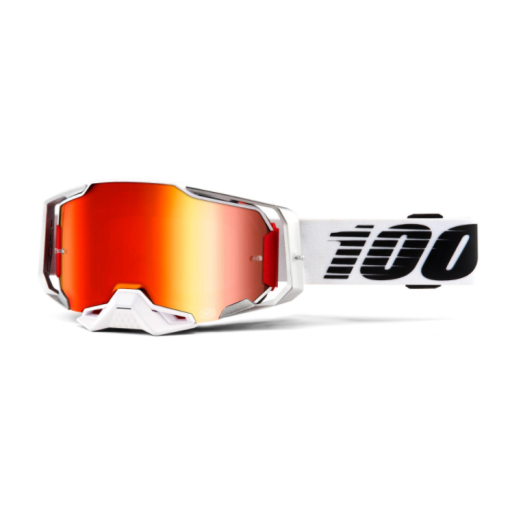 100% Armega Lightsaber Motocross Goggles with Mirror Lens