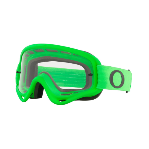 Oakley O Frame Motocross MX Goggles Moto Green Clear Lens