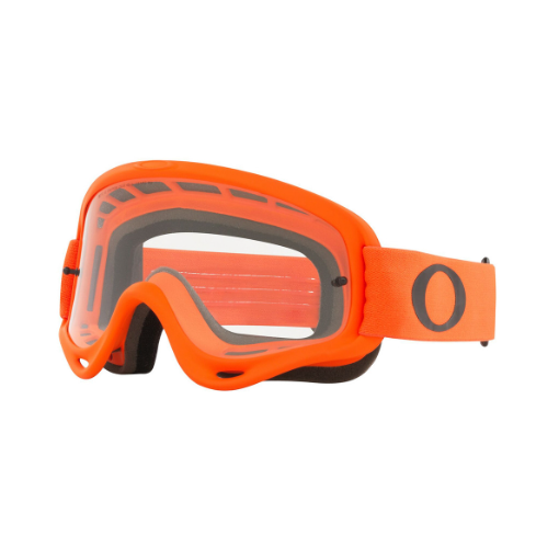 Oakley O Frame Motocross MX Goggles Moto Orange Clear Lens