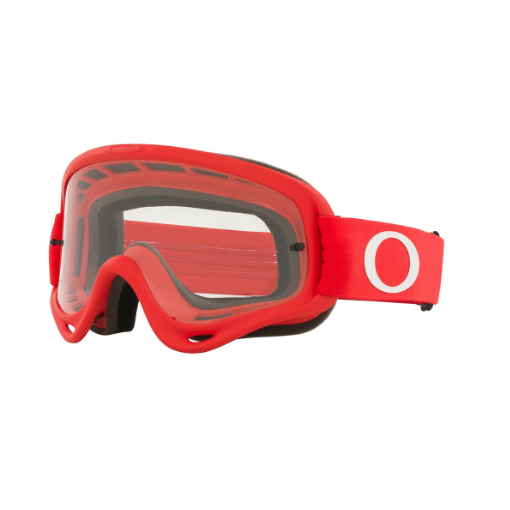 Oakley O Frame Motocross MX Goggles Moto Red Clear Lens