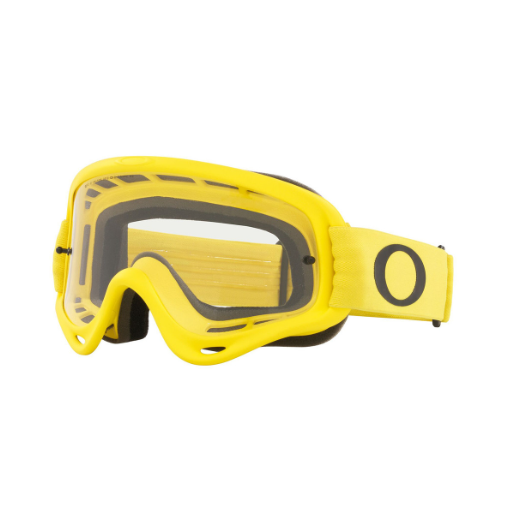 Oakley O Frame Motocross MX Goggles Moto Yellow Clear Lens