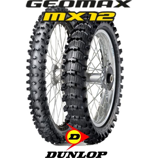 Dunlop Motocross Tyres Adult MX Bikes Geomax MX12 Sand