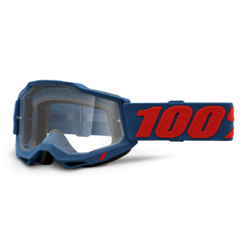 100% Accuri Gen 2 Motocross Goggles Odeon Clear Lens