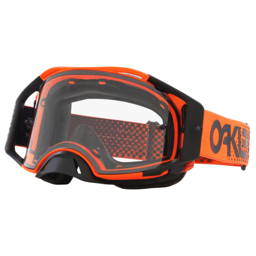 Oakley// Airbrake Motocross Goggles MOTO ORANGE Clear Lens