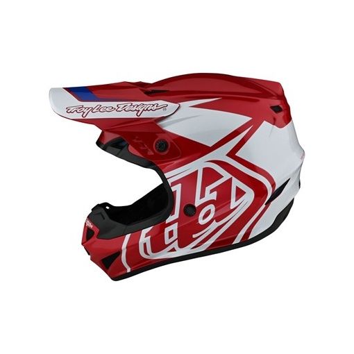FALL 22 Troy Lee Designs TLD Motocross GP Helmet (Overload Red / White)
