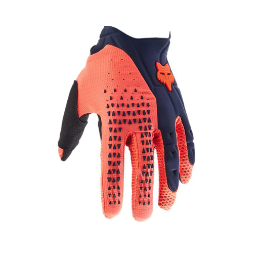 2024 Fox Pawtector Motocross Gloves (Navy/Orange)