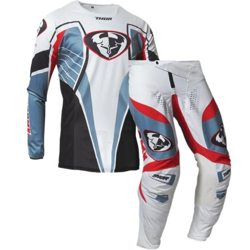 2022 Thor MX Pulse STEEL RED Limited Edition Motocross Gear 38 ONLY