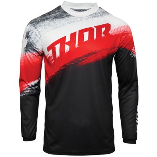 Thor Sector VAPOR Motocross Jersey RED BLACK