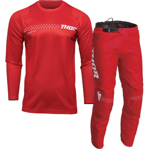 2024 Thor Sector MINIMAL Youth Kids Motocross Gear RED