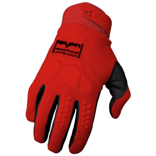2024 Seven MX Rival Ascent Flo RedMotocross Gloves