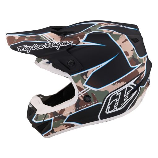 Troy Lee Designs TLD MATRIX SE4 MIPS POLY Motocross Helmet Camo