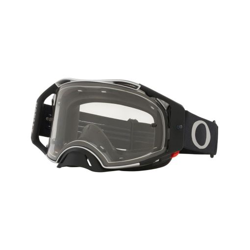 Oakley Airbrake Motocross Goggles TUFF BLOCKS GUNMETAL Clear Lens