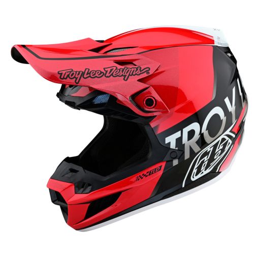 FALL 22** Troy Lee Designs TLD Motocross SE5 ECE Composite Helmet (Qualifier Red / Black)